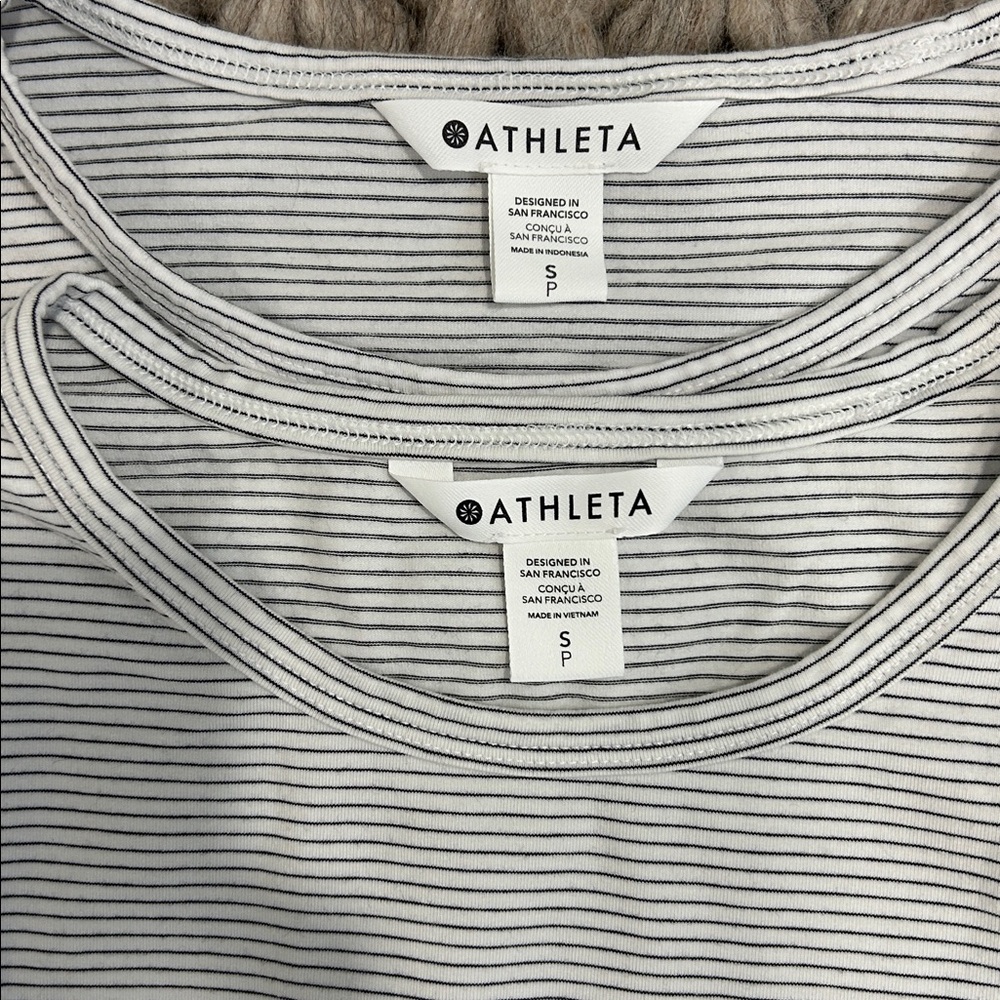 2 Athleta Essential Tees